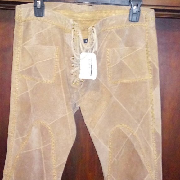 (Made For Slash)Alan Michael USA Suede Leather - Picture 3 of 8